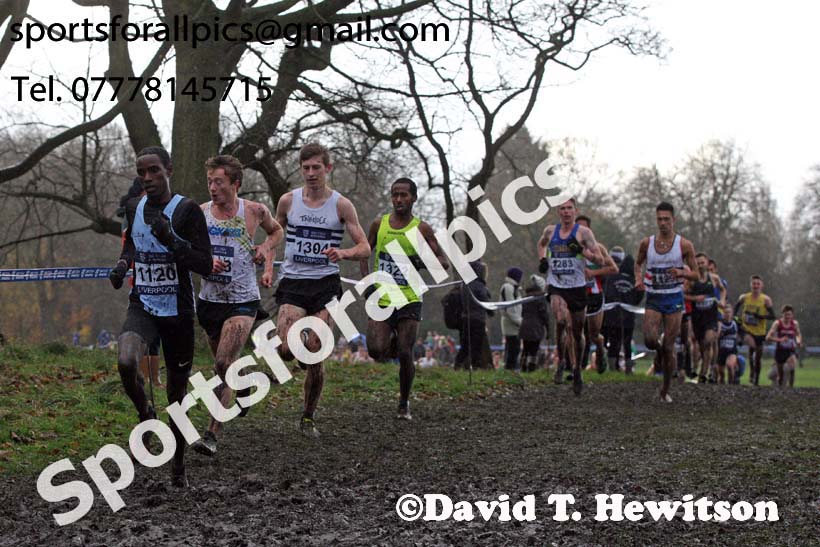 Senior men and under-23 mens 2017 British Athletics Liverpool Cross Challenge, Sefton Park, Liverpool. Photo:  David T. Hewitson/Sports for All Pics